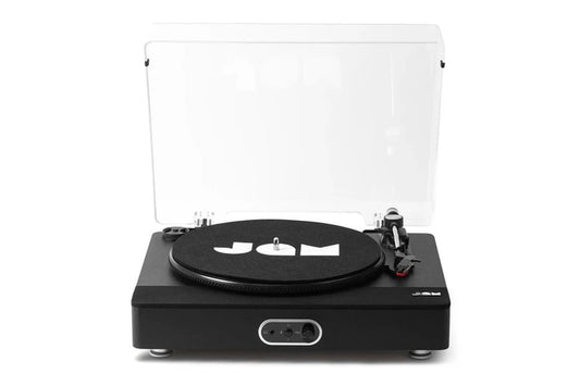 Sound Stream+ Bluetooth 5.1 Home Vinyl Record Player Turntable Set Black