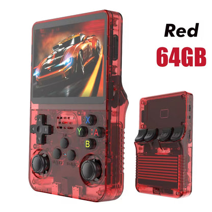 128G R36S Pro Portable Pocket Video Player 64GB Games
