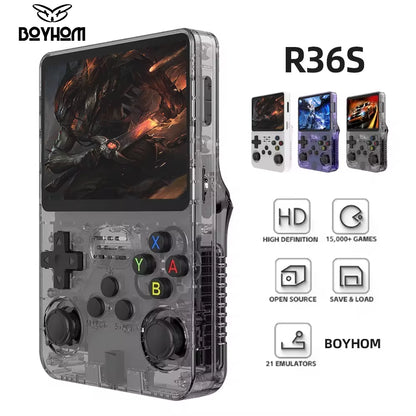 128G R36S Pro Portable Pocket Video Player 64GB Games